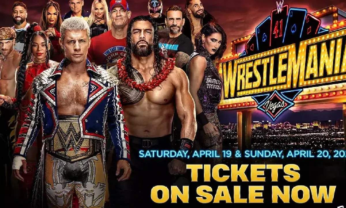 WWE WrestleMania 41: Roman Reigns, Seth Rollins & CM Punk Set for Epic Triple Threat Showdown!