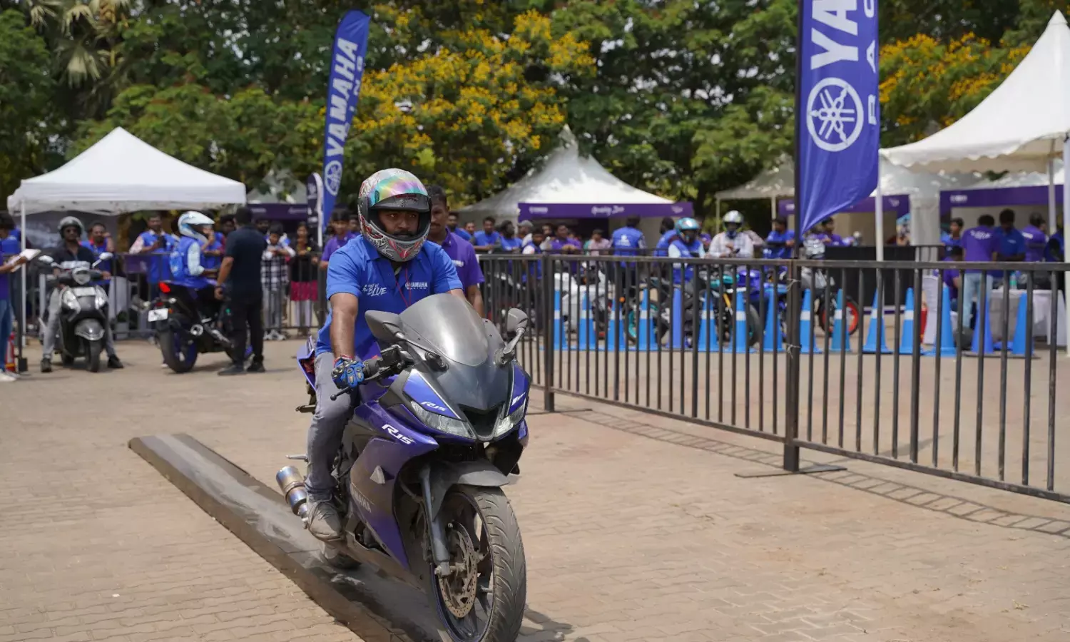 Yamaha thrills Vijayawada with ‘The Call of the Blue’ Weekend Event