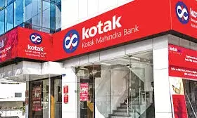 Shares of Kotak Mahindra Bank up 5%; Hits Record-High