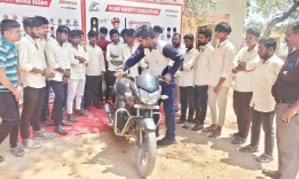 Honda Conducts Road Safety Awareness Campaign In Telangana