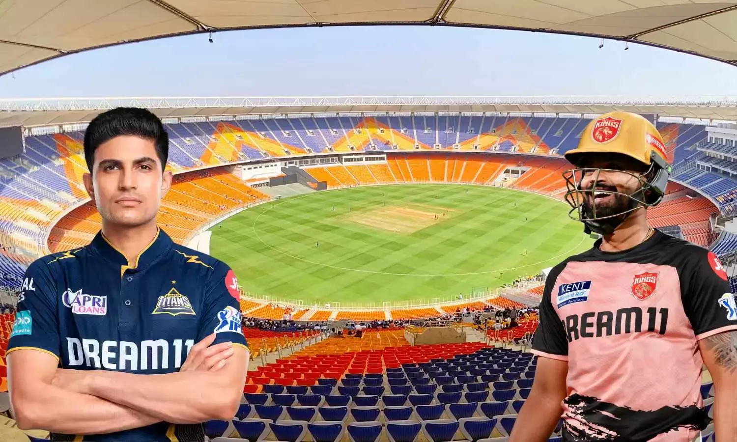 IPL 2025: GT vs PBKS Pitch Report and Weather Forecast for Narendra Modi Stadium Clash