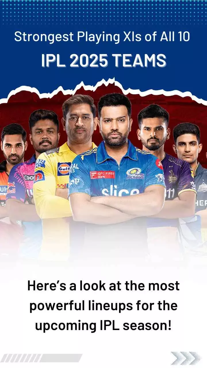 Strongest Playing XIs of All 10 Teams!