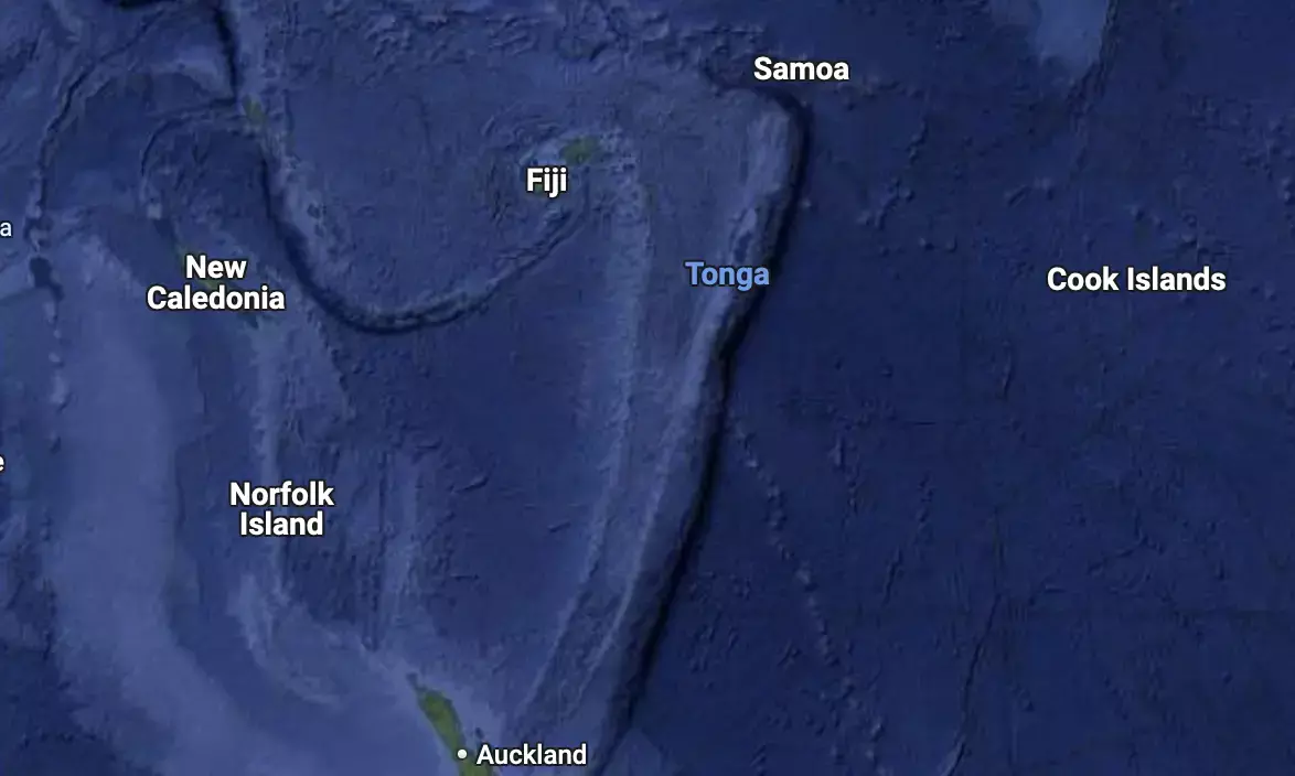 Massive 7.1 magnitude earthquake strikes Tonga Country in Polynesia