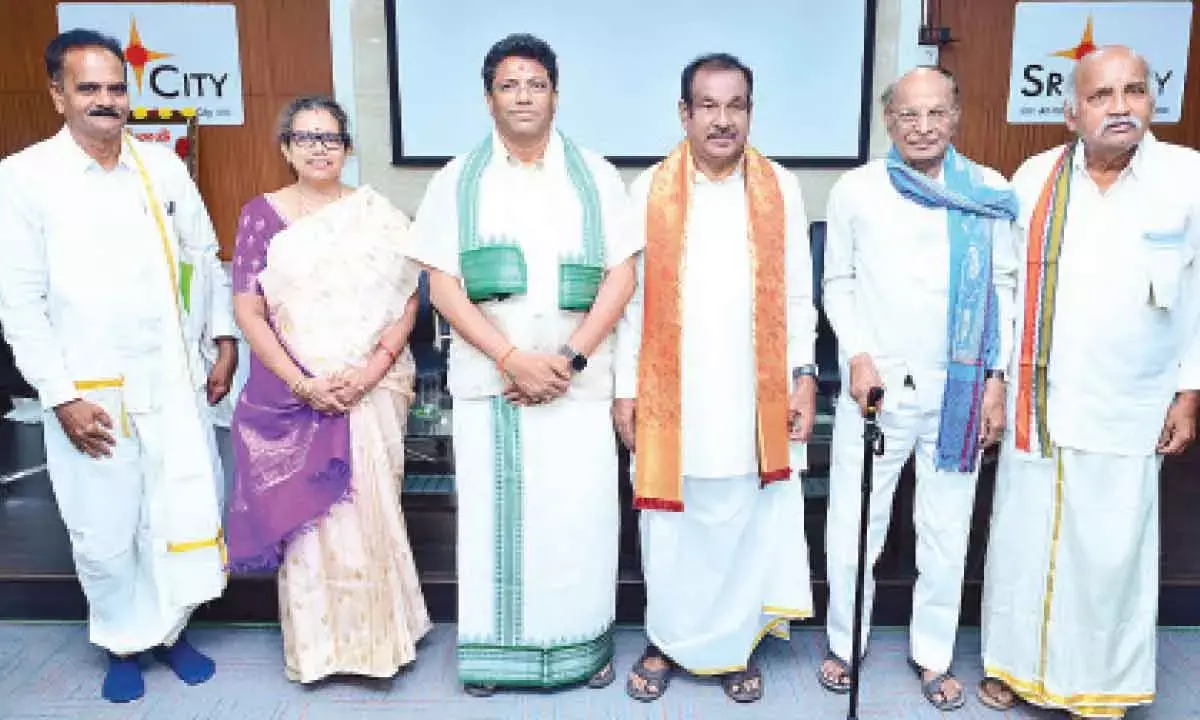 Sri City Honours Eminent Persons With Ugadi Awards