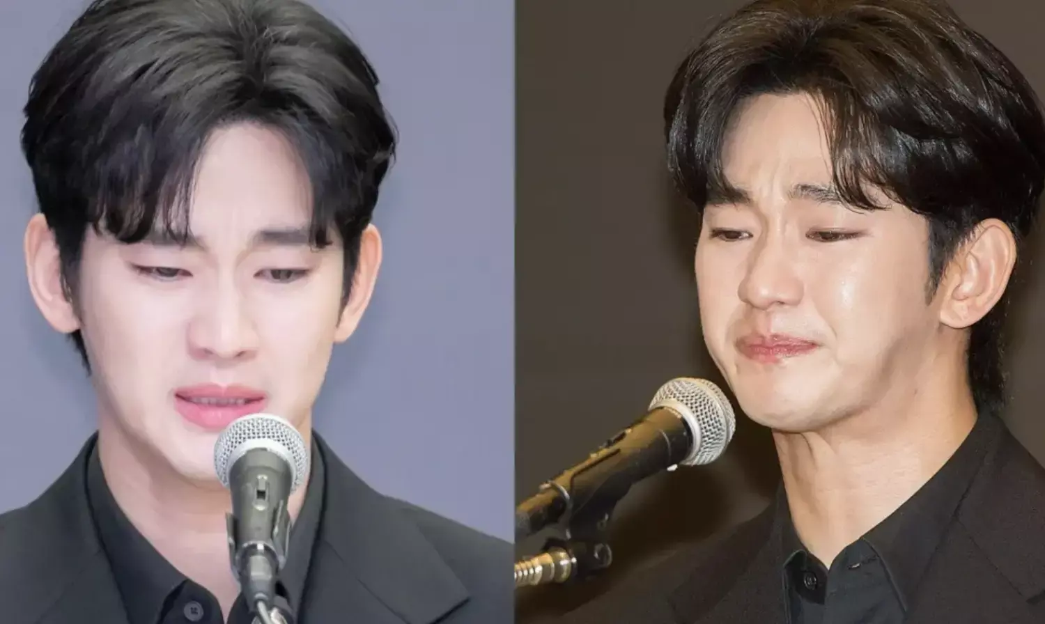 Kim Soo-Hyun breaks down in tears, denies dating Kim Sae-Ron as a minor