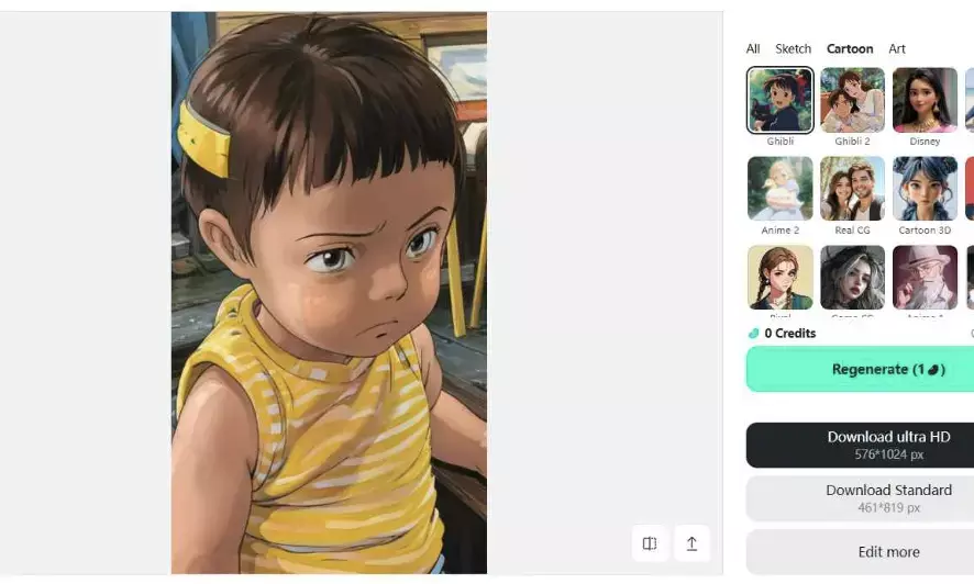 Top 8 free AI tools to create studio Ghibli-Style artwork