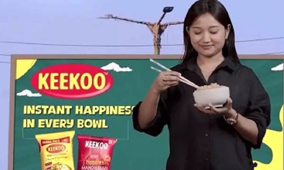 Keekoo Noodles CGI 3D Innovative Billboard Catching Eyeballs