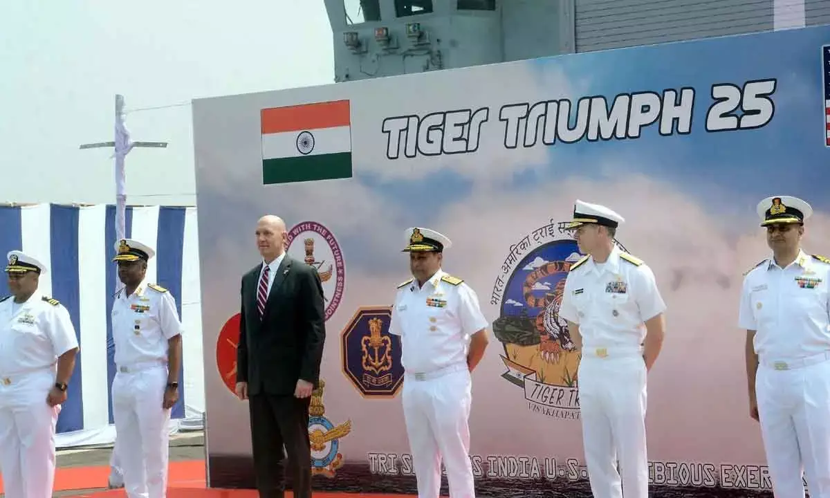 India, US Launch Military Drill To Fortify Disaster Relief