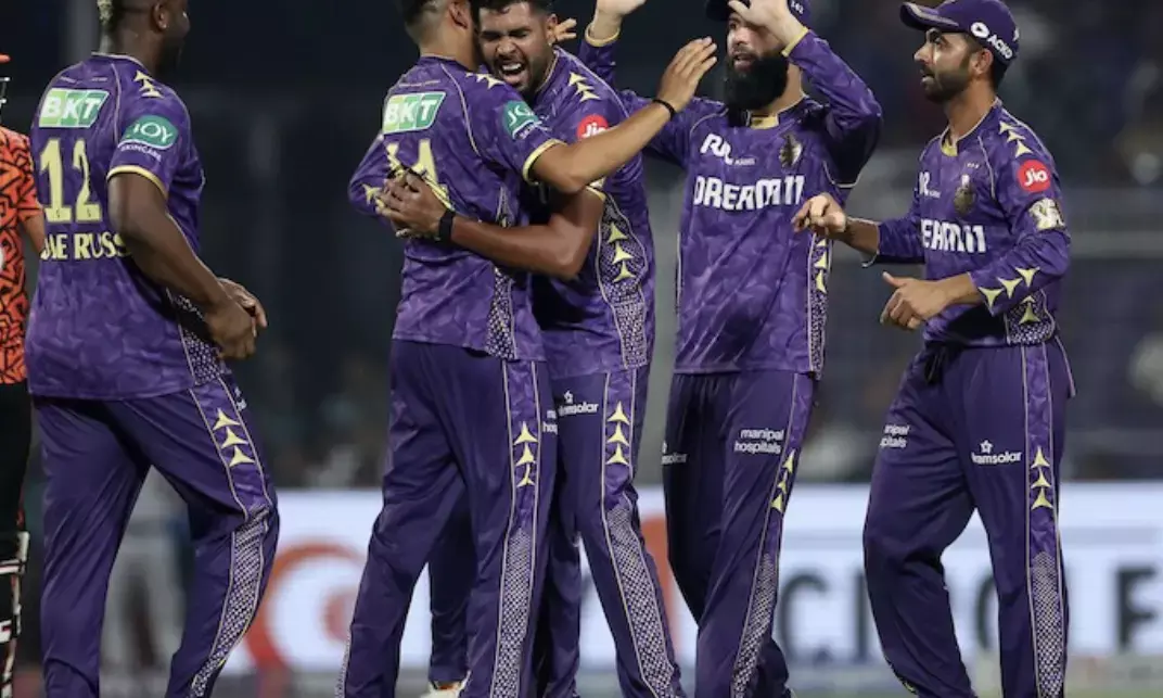 IPL 2025: KKR dominate as SRH struggle in 201-run chase