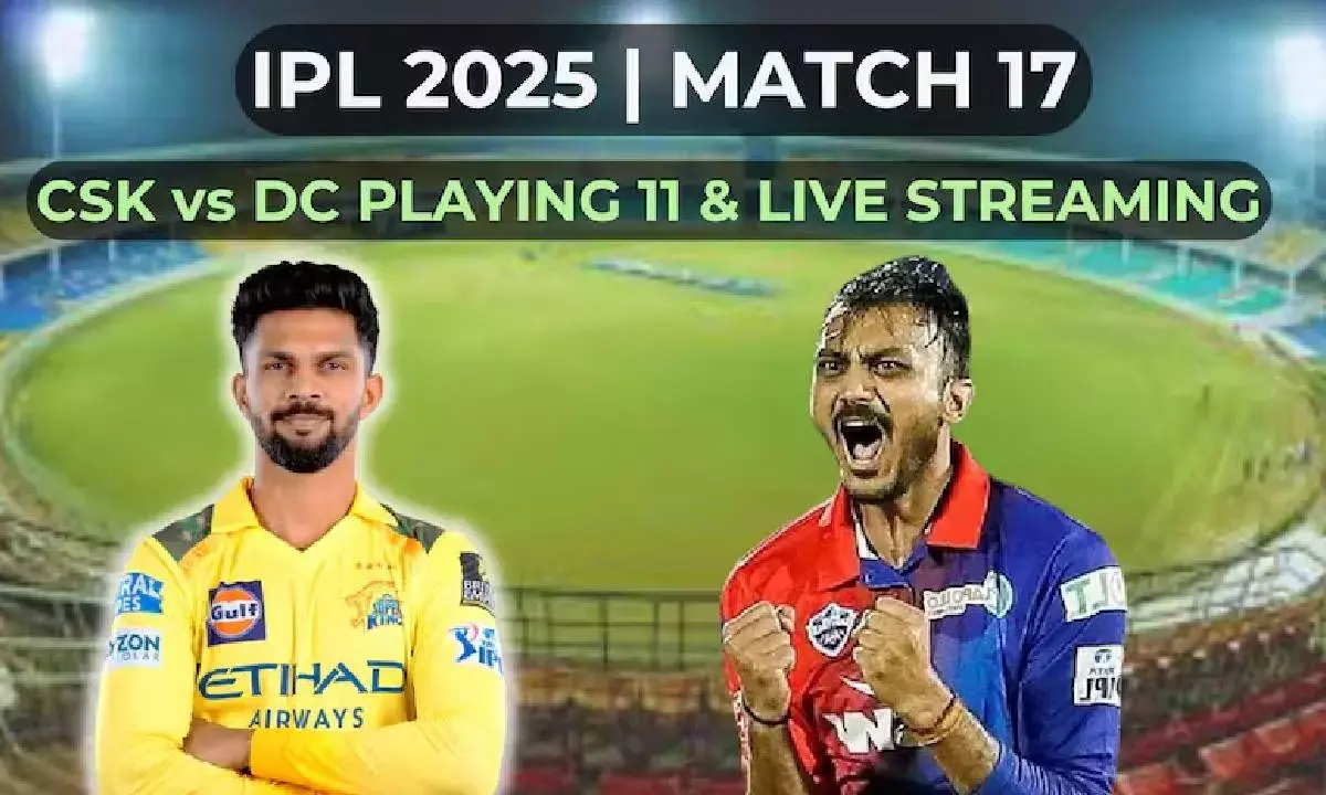 IPL 2025: CSK vs DC – Predicted Lineups, Full Squads, and Impact Player Picks
