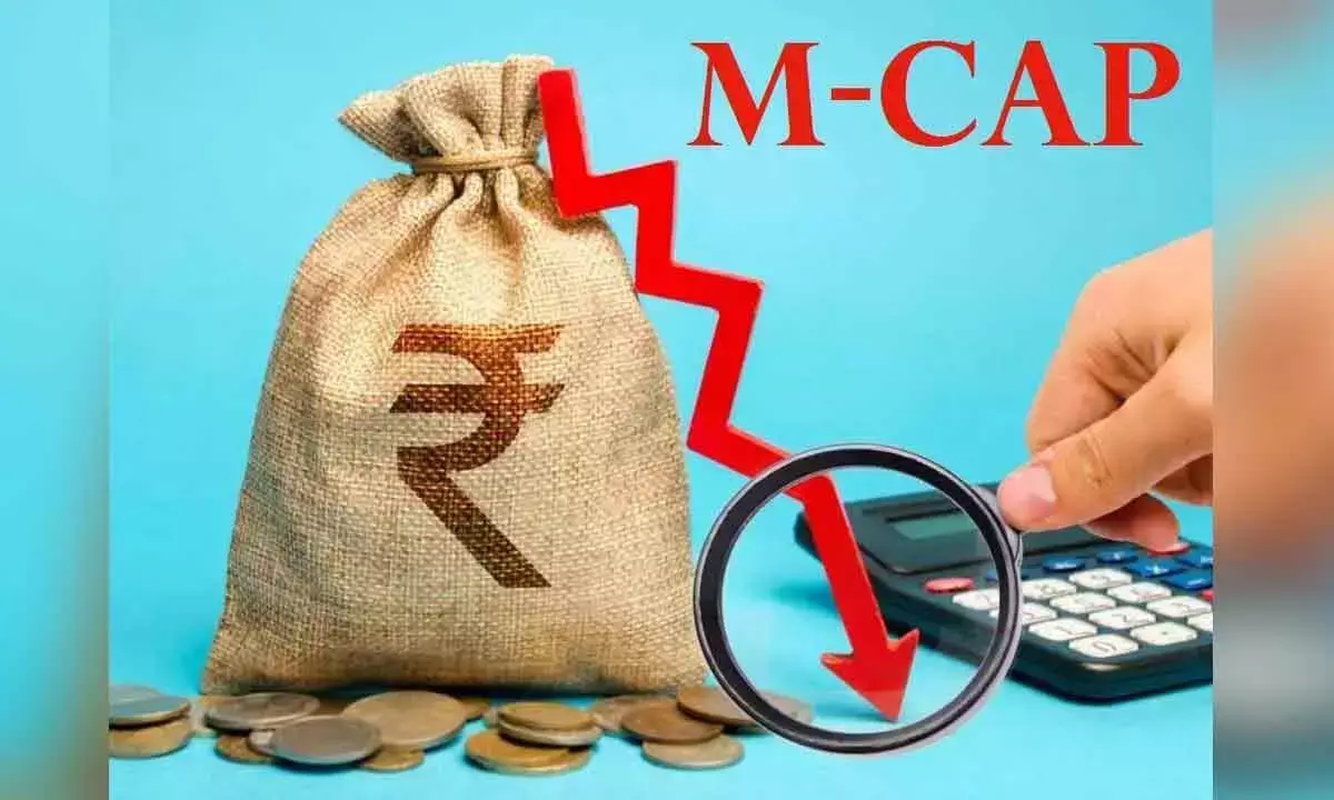 Mcap At Top-9 Cos Fell Rs 2.94 Lakh Cr