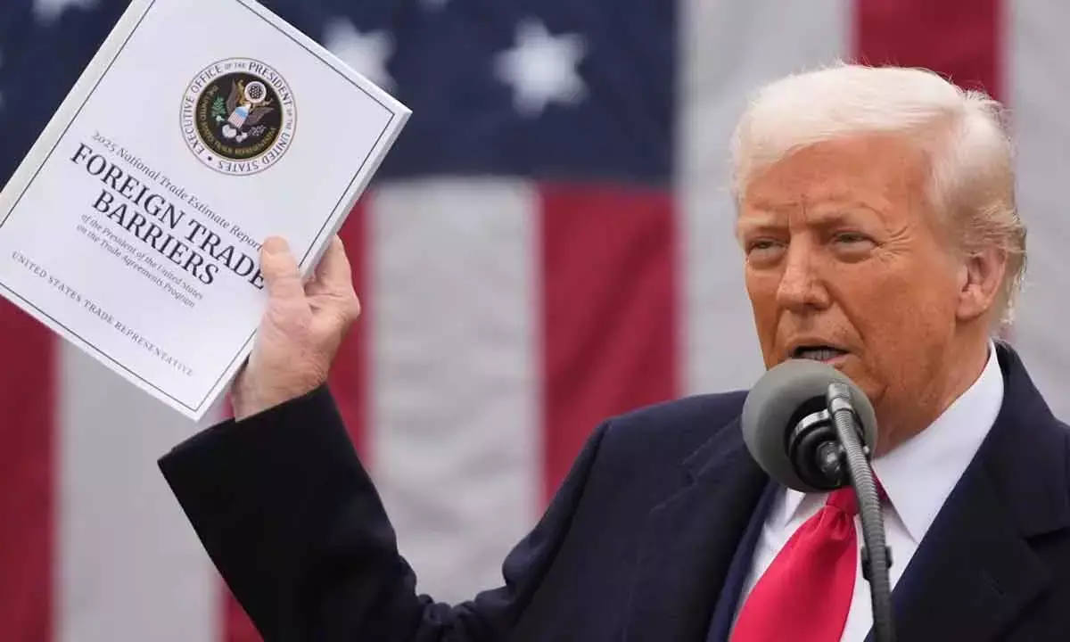 Trump Defends Tariffs Even As Markets Melt