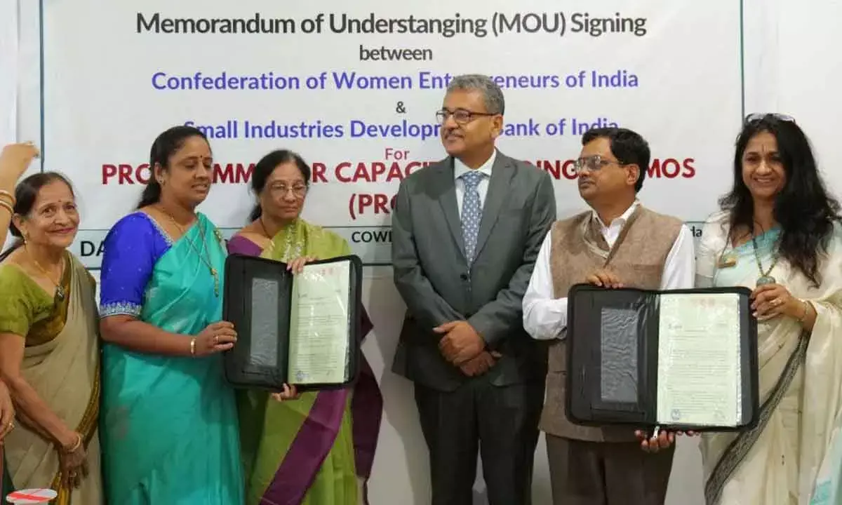 CoWE Signs Biz Membership Agreement With SIDBI