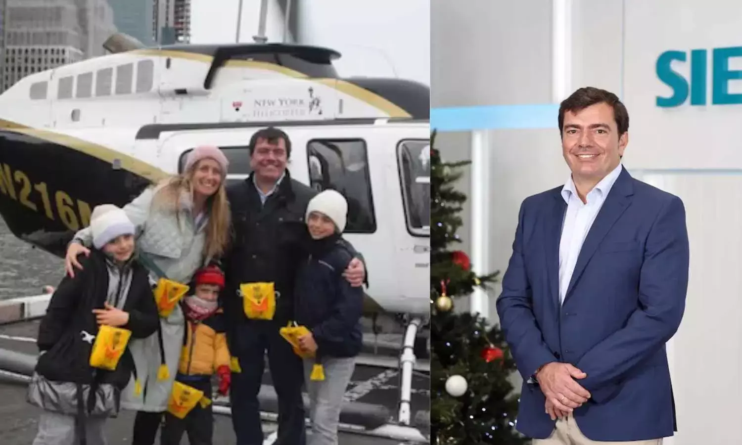 Siemens CEO Agustín Escobar and Family Killed in NYC Helicopter Crash