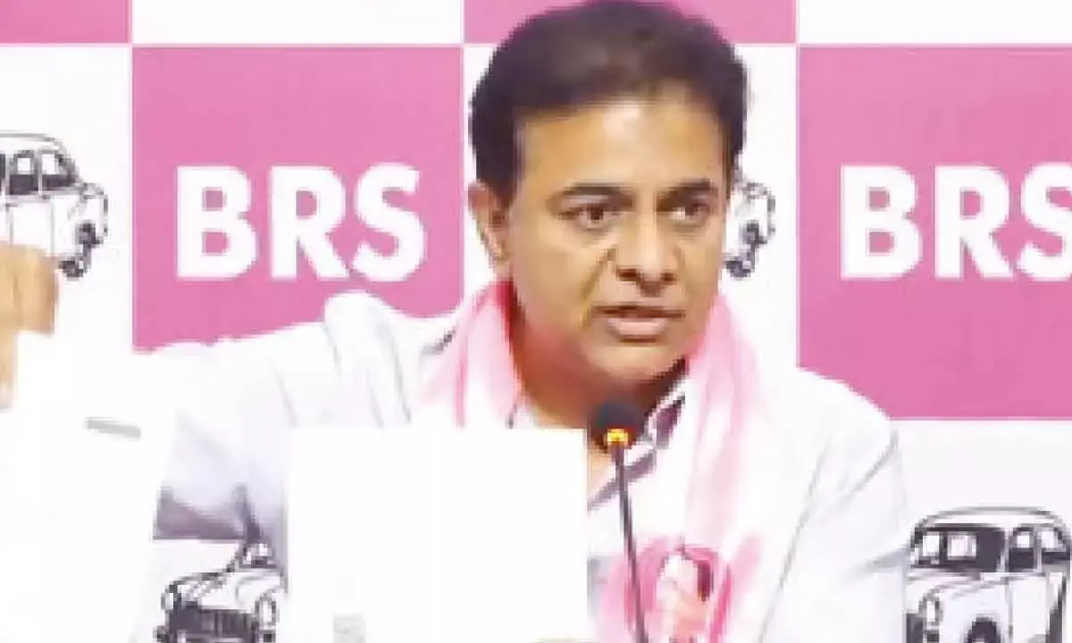 KTR Claims Rs 10,000 Cr Scam In Land Near HCU