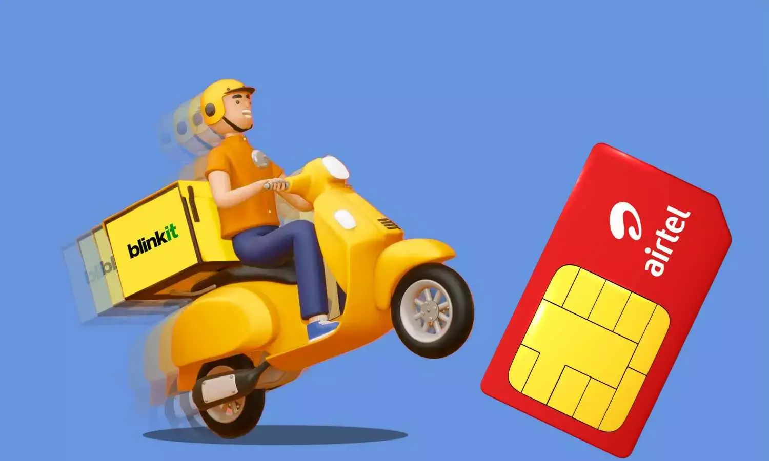 Airtel Partners with Blinkit to Deliver SIM Cards in Just 10 Minutes