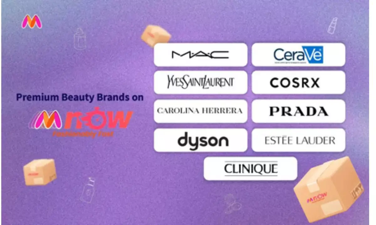 Popular international beauty brands available on Myntra’s M-Now