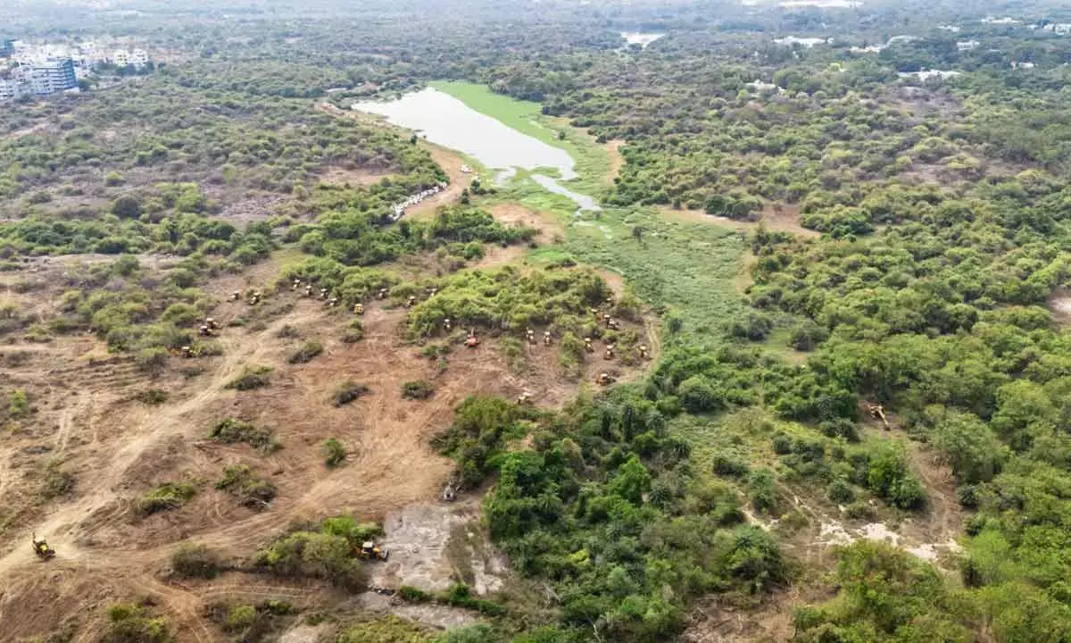 BRS For Independent Probe Into Violations In Land Near HCU