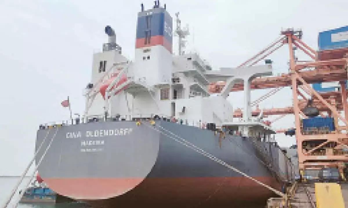 Vizag Port Sets Two Records In Steam Coal Handling