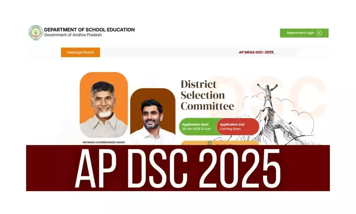 Mega DSC Notification Issued To Fill 16,347 Teacher Posts In AP