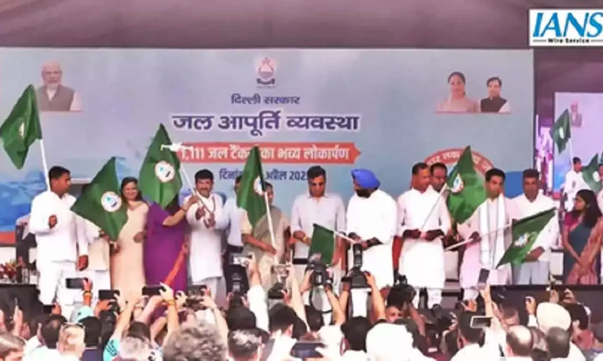 Delhi Govt Flags Off GPS-Enabled Water Tankers