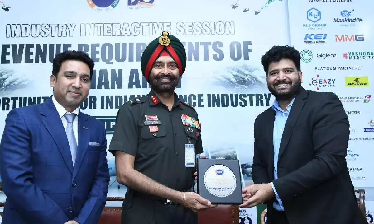 Lt Gen Aujla emphasises on need to look at Industry as strategic allies Lt Gen Aujla emphasises on need to look at Industry as strategic allies