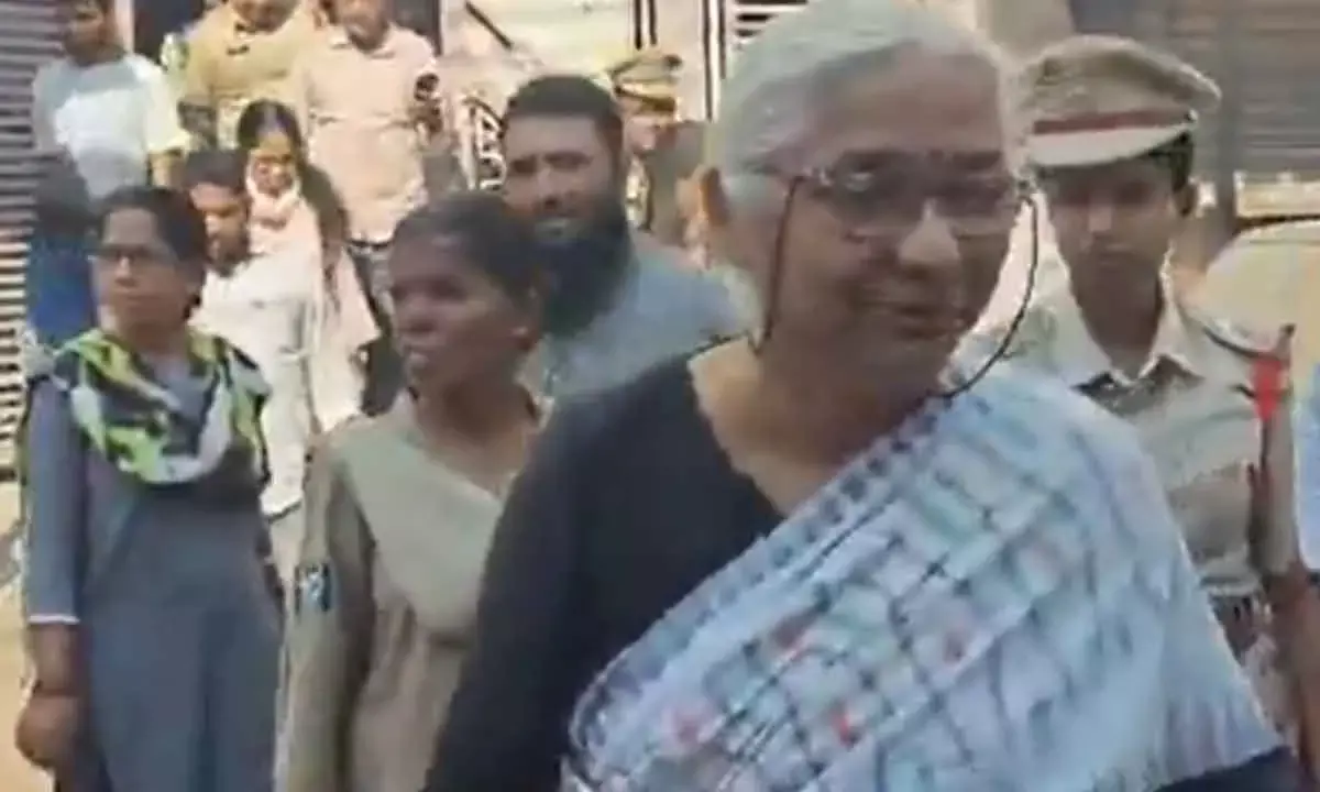 Medha Patkar Arrested In Delhi L-G Defamation Case