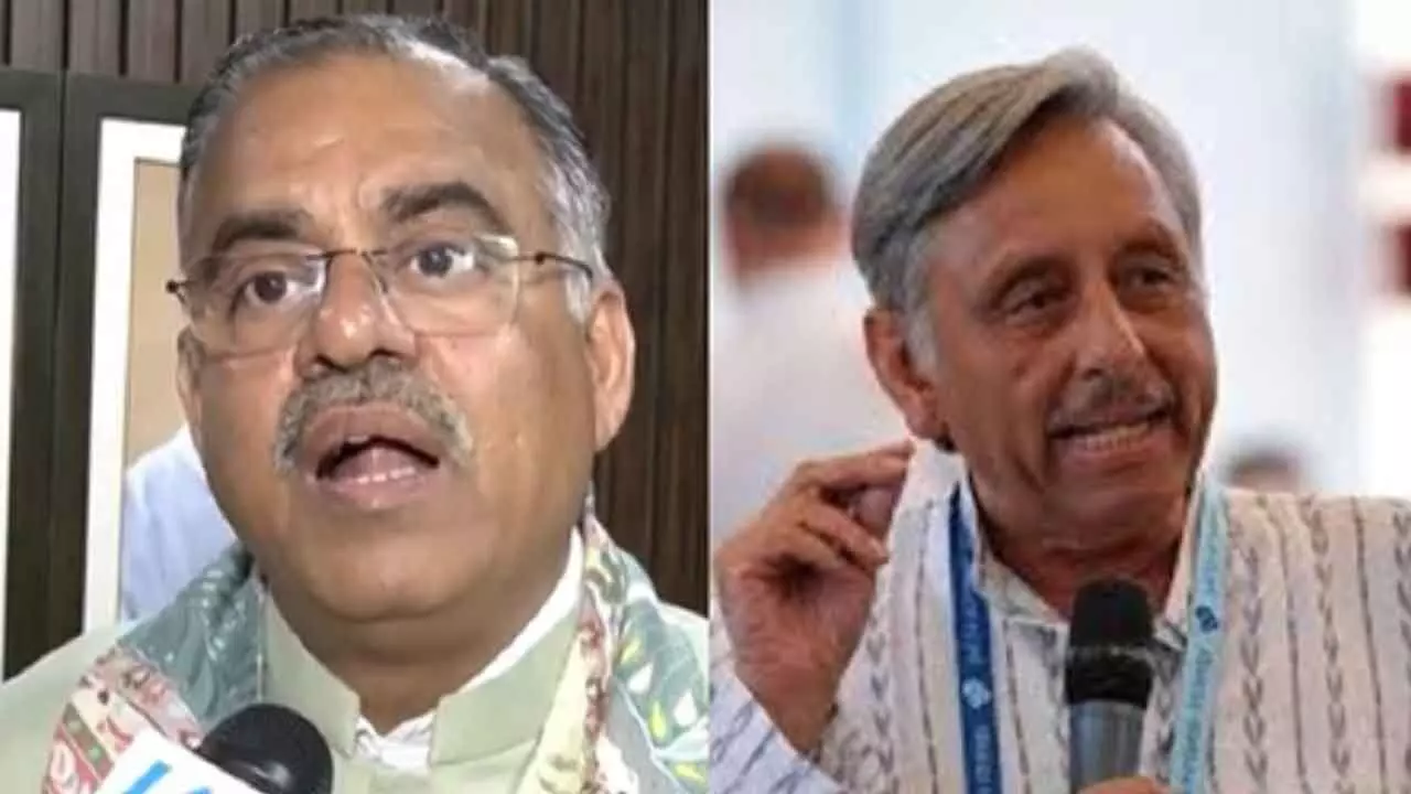 Shielding terror: BJP slams Mani Aiyars partition remarks Shielding terror: BJP slams Mani Aiyars partition remarks