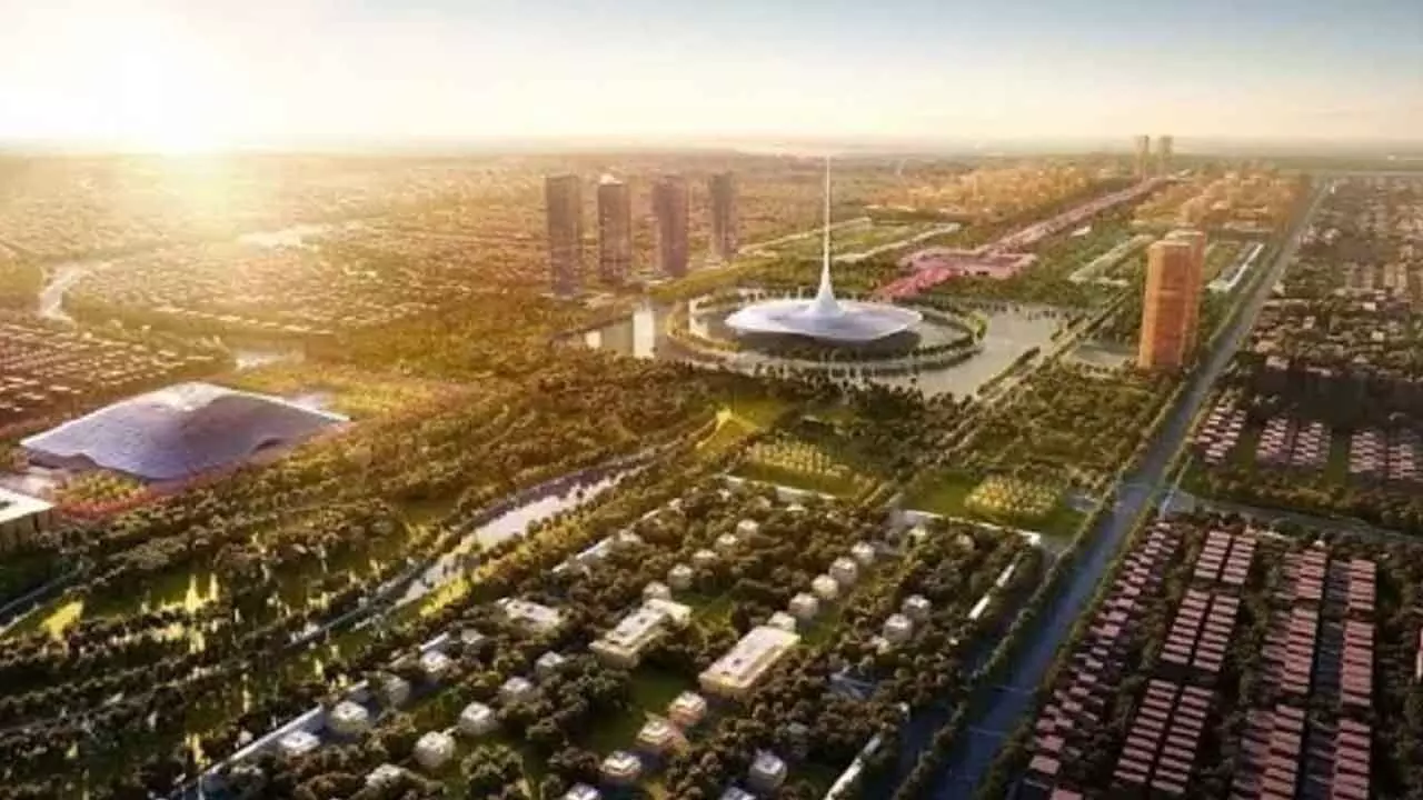 Amaravati Decked Up For Capital Work Relaunch Amid Plans To Get More Land Amaravati Decked Up For Capital Work Relaunch Amid Plans To Get More Land
