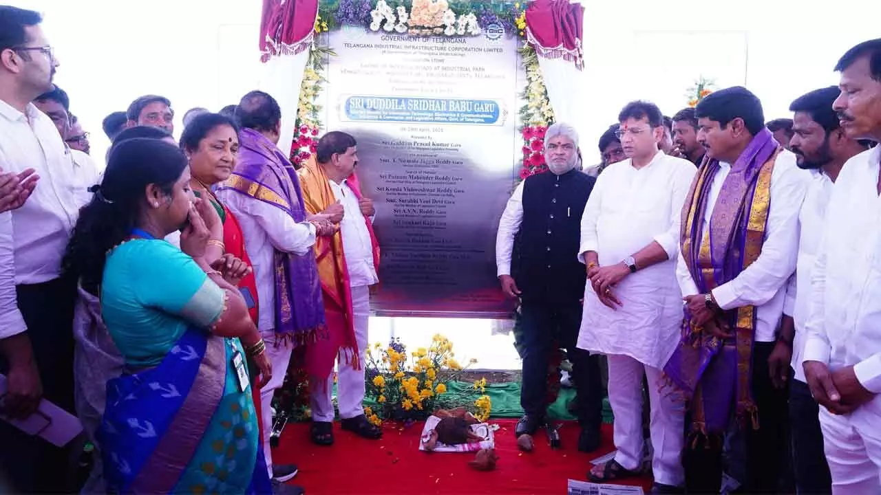 Industrial Parks In Every Constituency In TG: Min Sridhar Babu