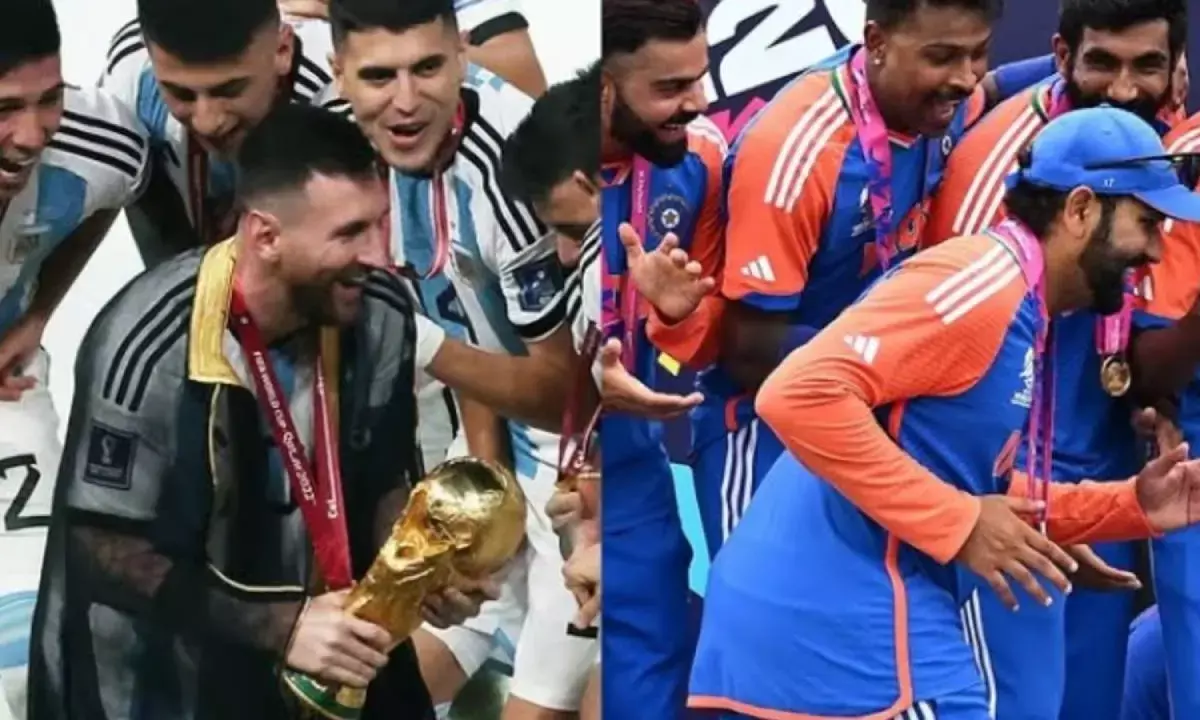 Rohit Sharmas Birthday: FIFA World Cups Tribute Comparing Him to Lionel Messi Goes Viral