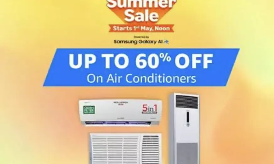 Amazon Summer Sale 2025 Goes Live at Midnight: Big AC discounts for prime members