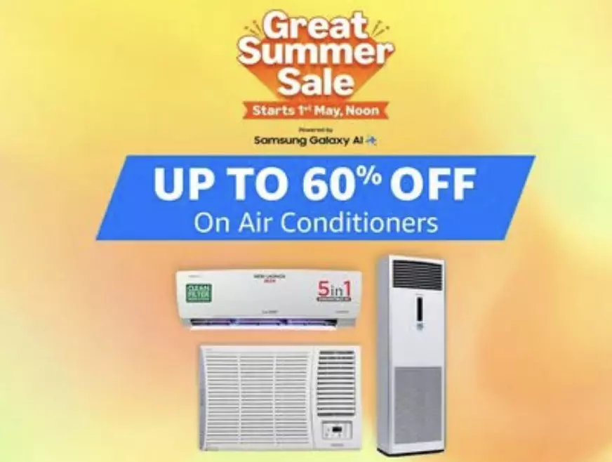 Amazon Summer Sale 2025 Goes Live at Midnight: Big AC discounts for prime members Amazon Summer Sale 2025 Goes Live at Midnight: Big AC discounts for prime members