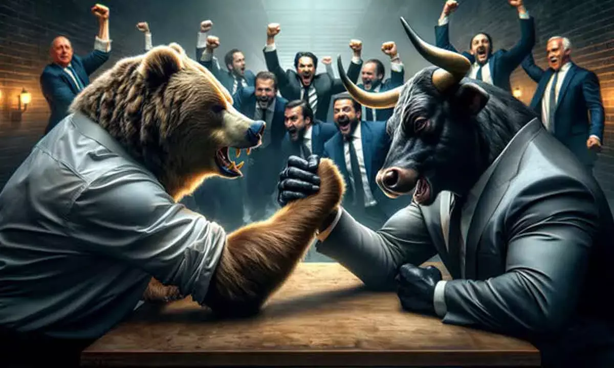 Markets End Flat In Volatile Session