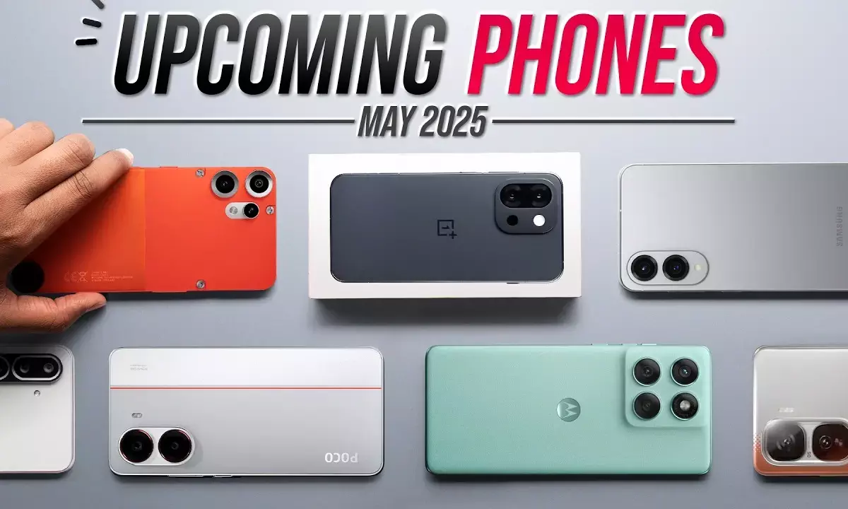 Upcoming Smartphone Launches in May 2025: OnePlus, Samsung, Realme & More Set to Make Headlines