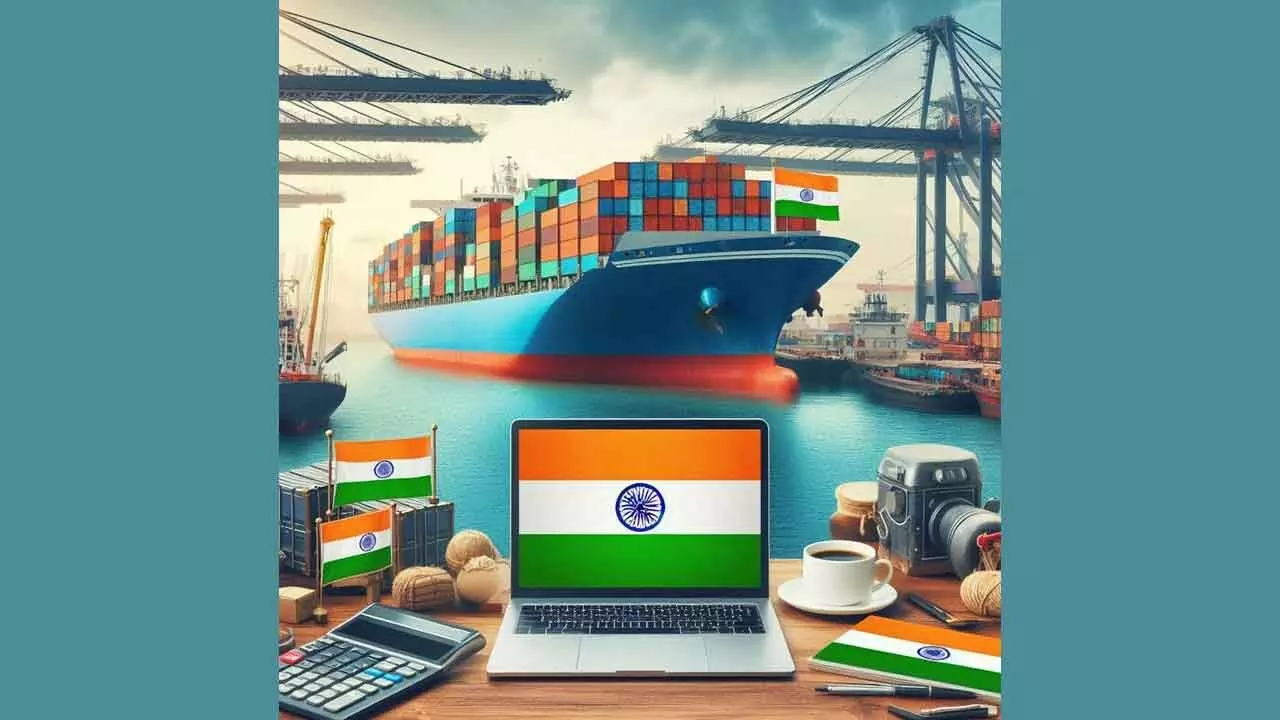 Exports Soar To All-Time High Of $825 Bn In FY25 Exports Soar To All-Time High Of $825 Bn In FY25