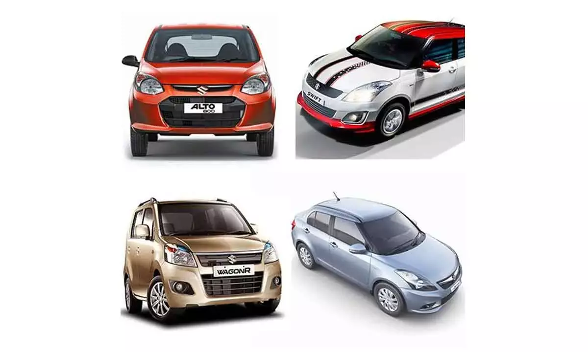 Maruti Suzuki Total Sales Up 7% In April