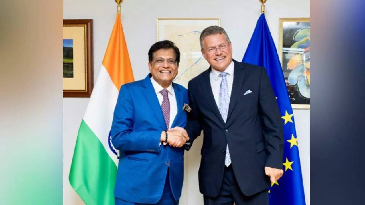 India, EU agree to seal free trade pact by 2025-end India, EU agree to seal free trade pact by 2025-end