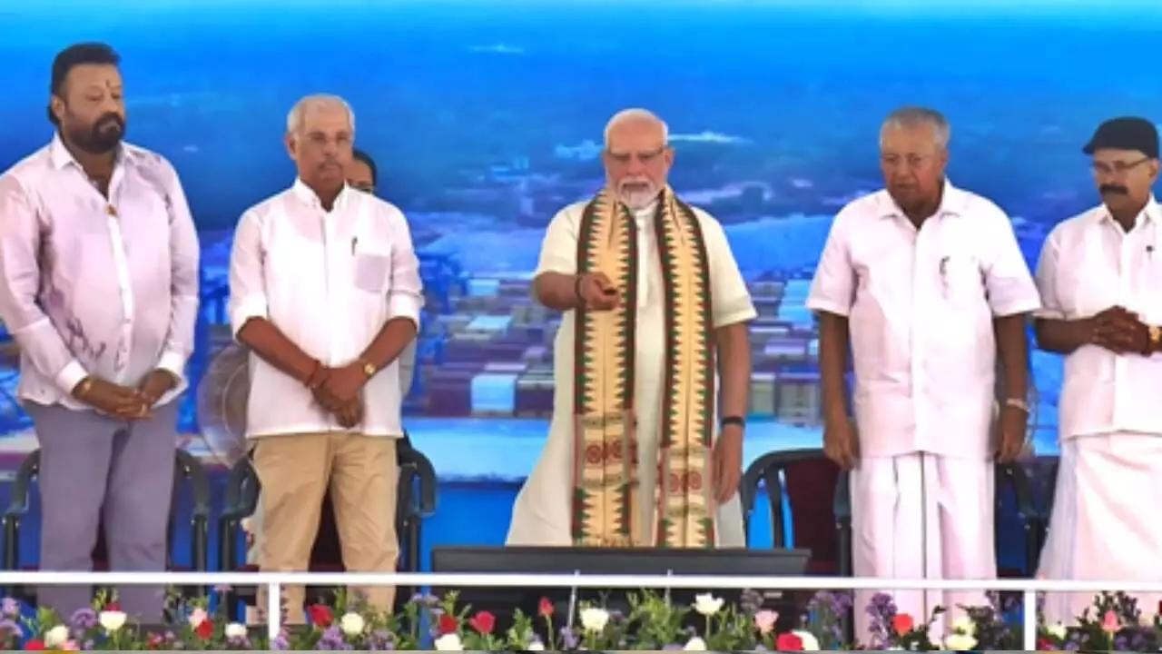 PM Modi inaugurates Rs 8,900 cr Vizhinjam port, calls it ‘big achievement in India’s maritime security’ PM Modi inaugurates Rs 8,900 cr Vizhinjam port, calls it ‘big achievement in India’s maritime security’