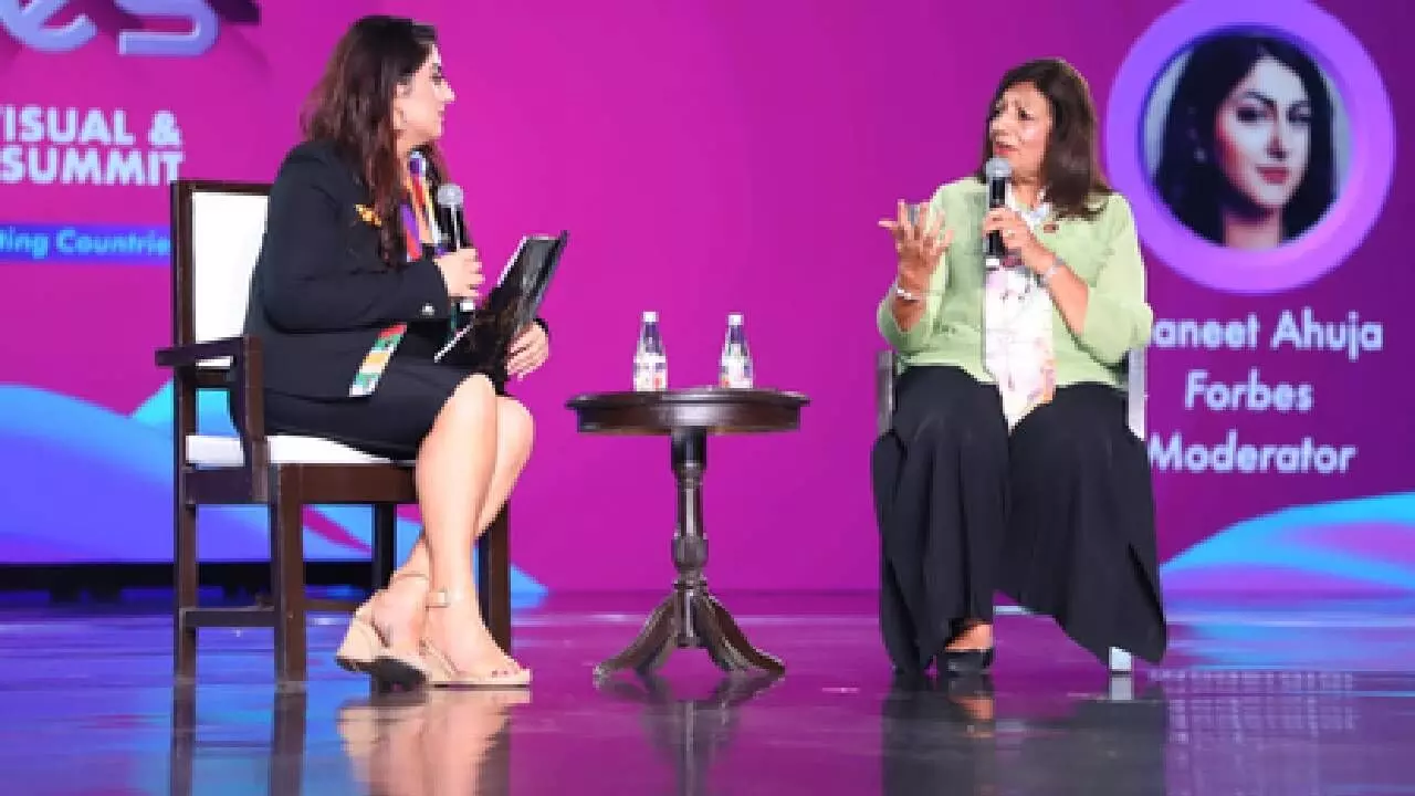 India must aim for $1 trillion ‘Orange Economy’ by 2047: Kiran Mazumdar Shaw India must aim for $1 trillion ‘Orange Economy’ by 2047: Kiran Mazumdar Shaw
