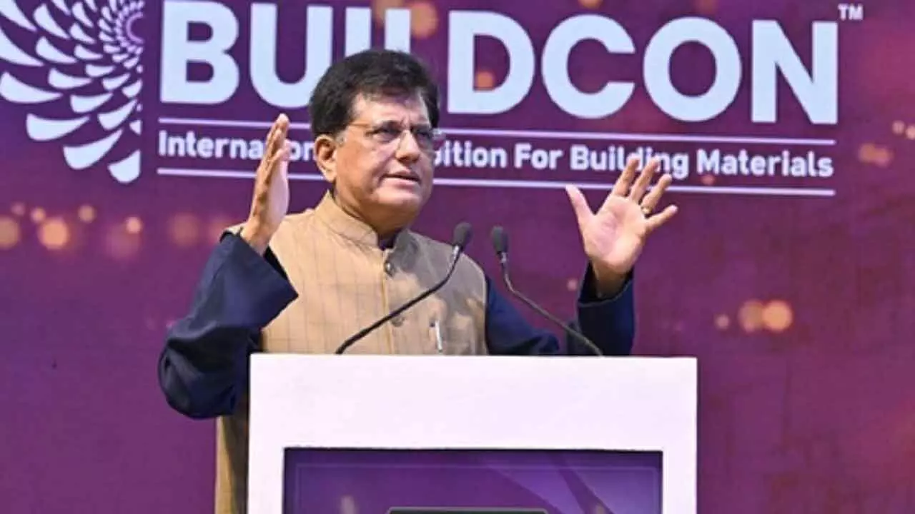 Piyush Goyal Tells Construction Industry To Adopt Best Practices Piyush Goyal Tells Construction Industry To Adopt Best Practices