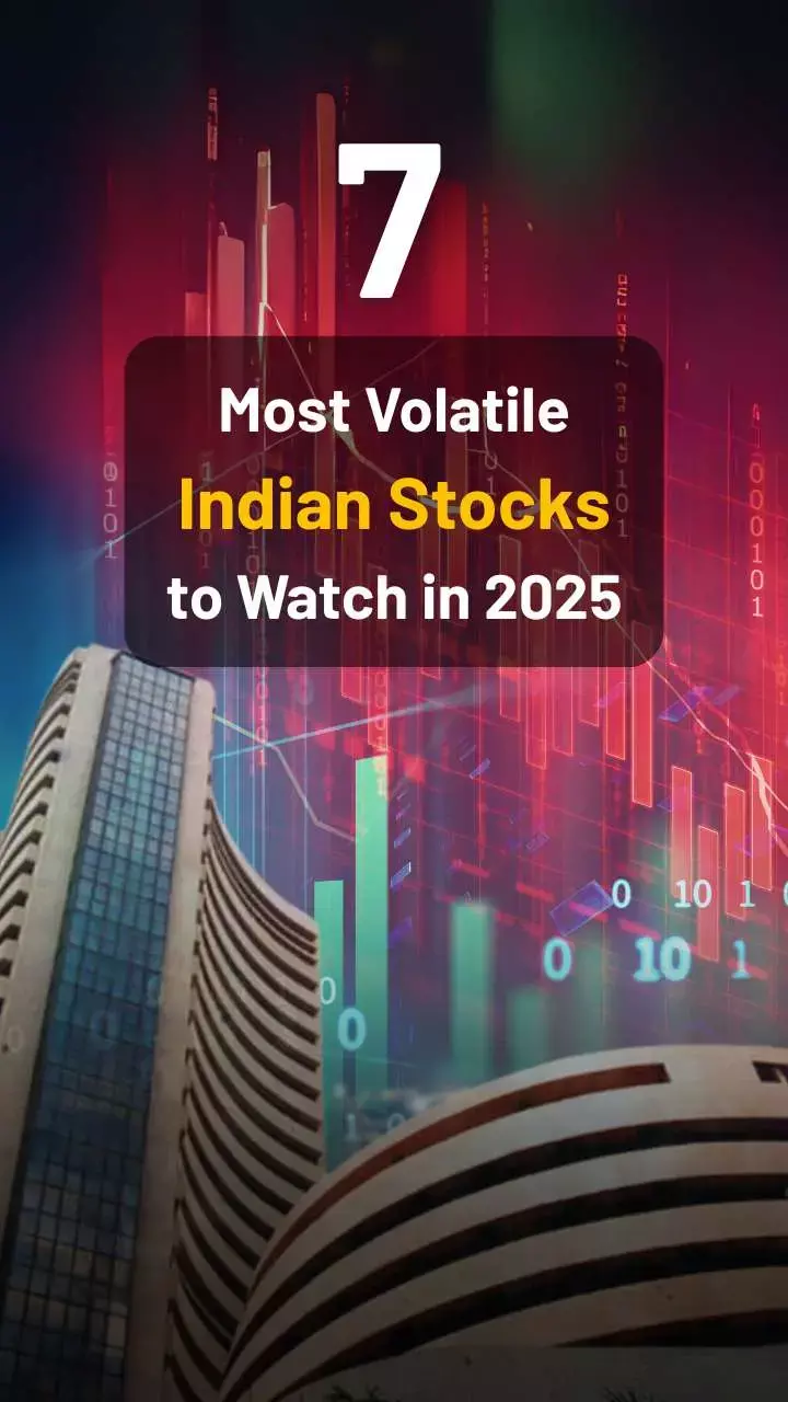7 Most Volatile Indian Stocks to Watch in 2025