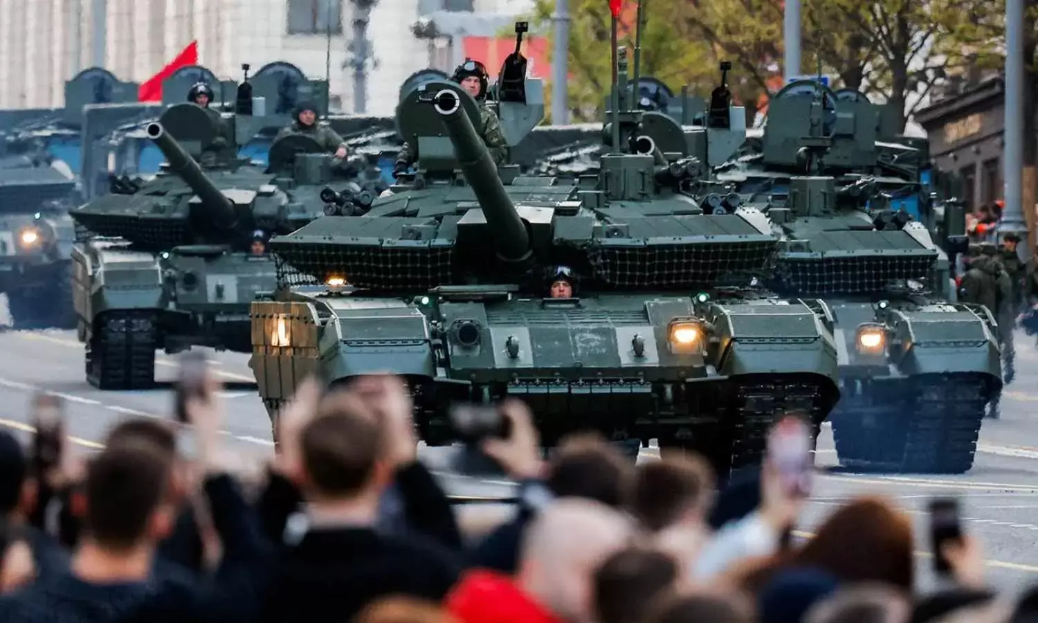 Ukrainian Drones Target Moscow as City Prepares for Military Parade