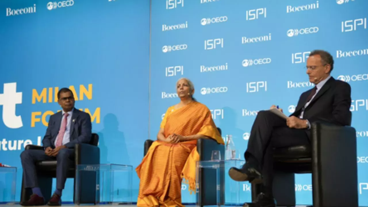 India-UK FTA ushers a new era in trade between two nations: FM Sitharaman India-UK FTA ushers a new era in trade between two nations: FM Sitharaman