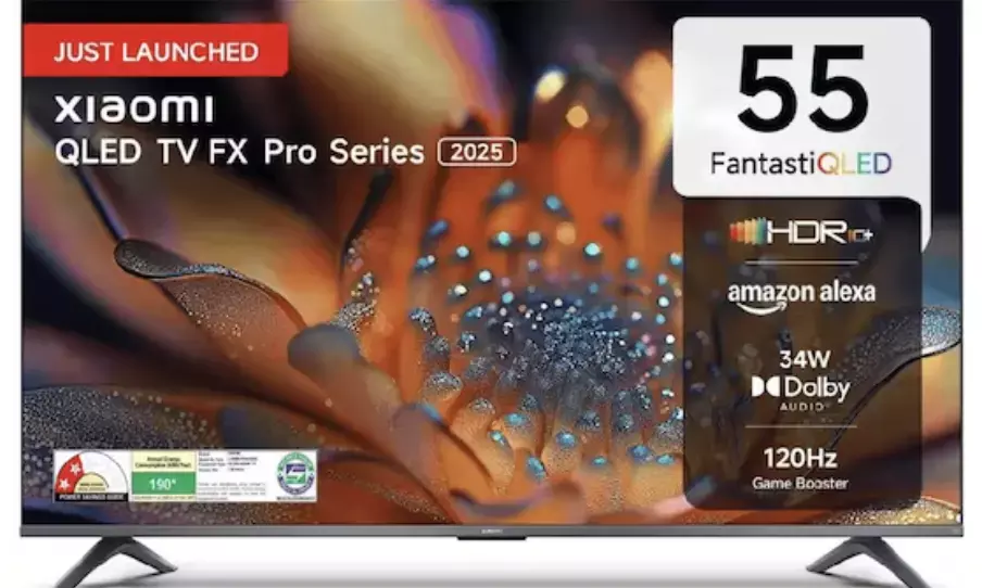 Xiaomi launches Qled Fx Pro and 4k FX Smart TVS in india with built-in Fire tv