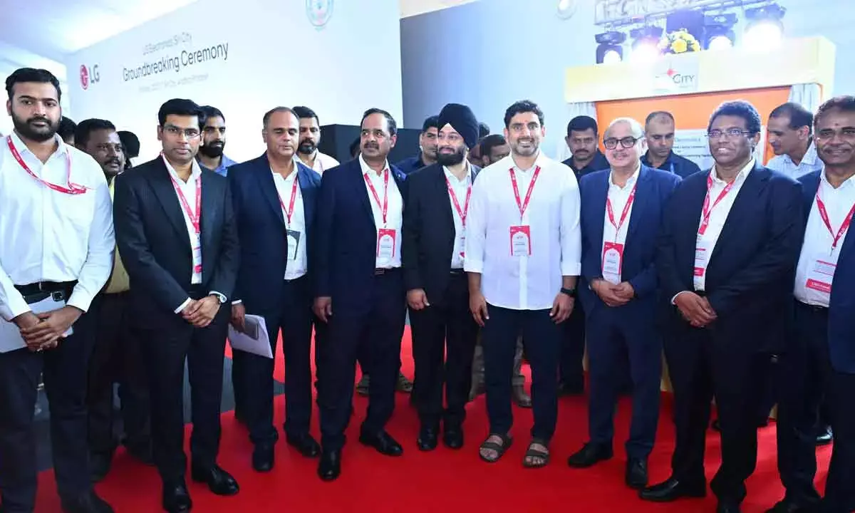 LG Plant Marks Pursuit Of Adhunik Pradesh: Lokesh