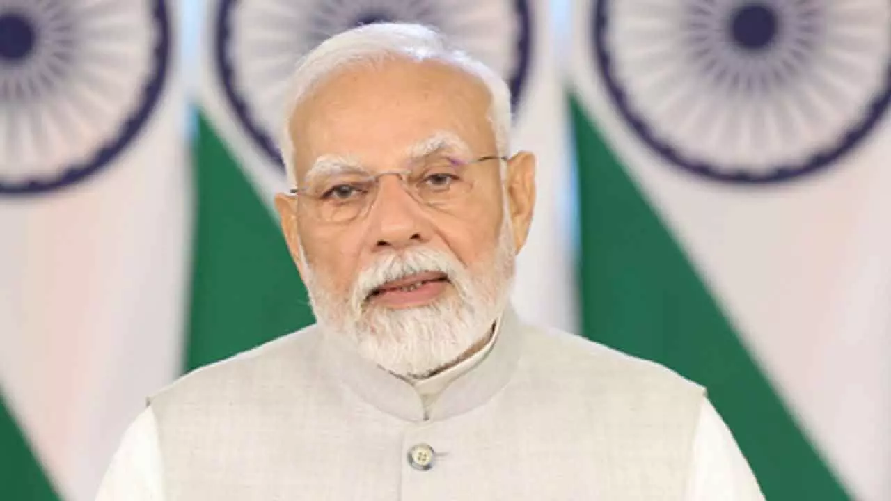 Our Astronauts’ Footprints On Moon By 2040: PM Our Astronauts’ Footprints On Moon By 2040: PM