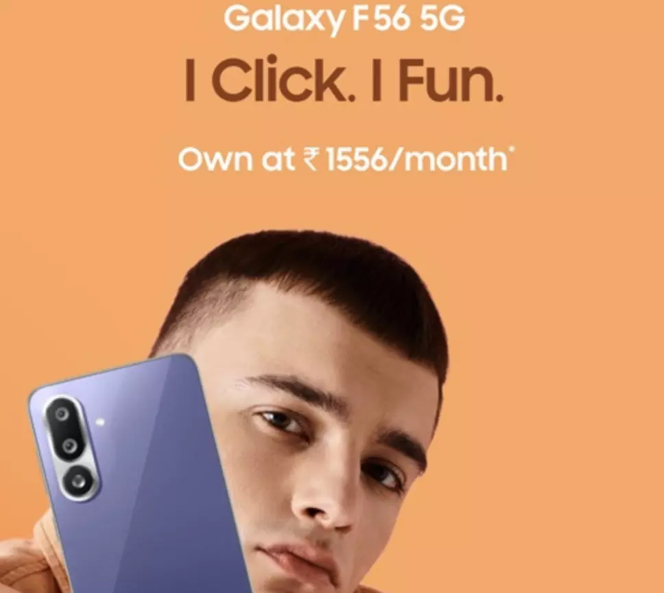Samsung Unveils Galaxy F56 5G – Slimmest F-Series smartphone yet! Samsung Unveils Galaxy F56 5G – Slimmest F-Series smartphone yet!