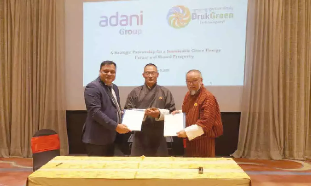 Adani To Help Develop Bhutan Hydropower