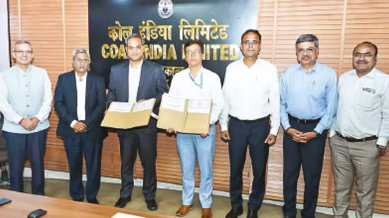 CIL and AM Green Ink Pact On 4,500-MW Supply CIL and AM Green Ink Pact On 4,500-MW Supply